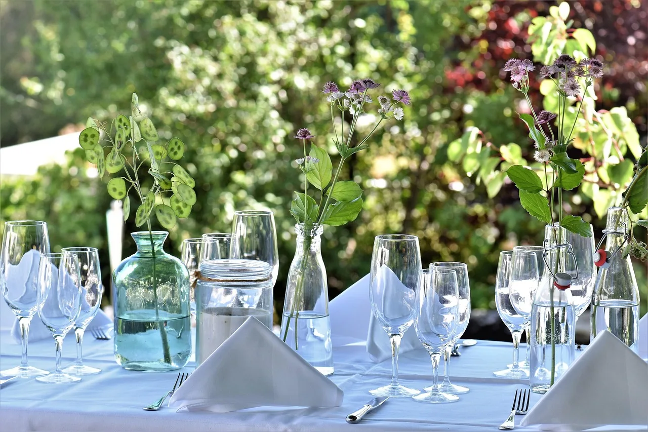 party, garden party, garden dinner, summer party, meal, enjoy, cover, table, glasses, covered, table decorations, deco, decoration, garden party, garden party, garden party, garden party, garden party. Writing a party rental business plan that gets read